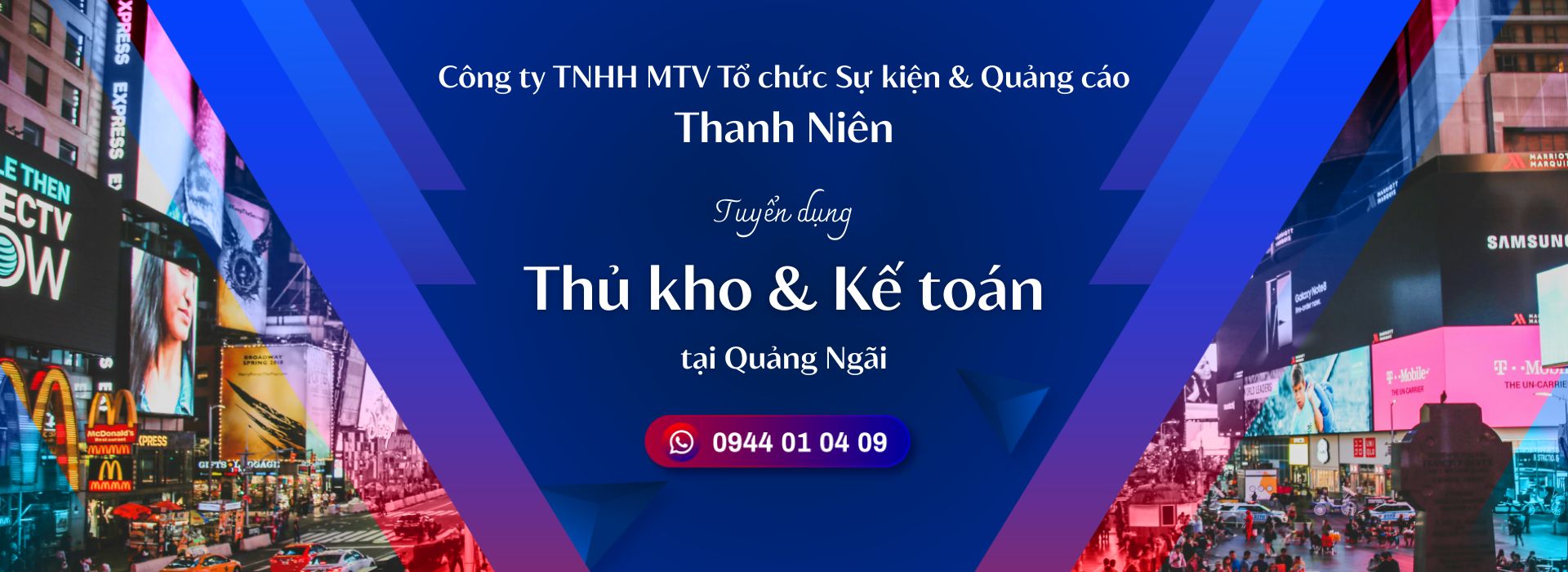 Tuyển dụng Thủ kho & Kế toán tại Quảng Ngãi