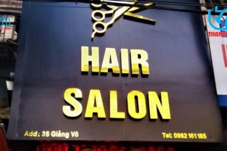 biển quảng cáo salon tóc